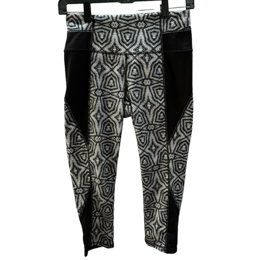 Athleta Women’s Black and White Athletic Leggings Size Small - Picture 1 of 7